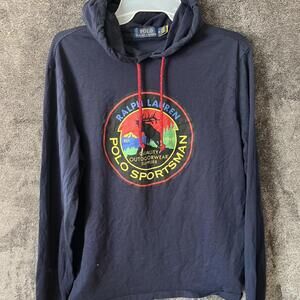 Vintage Polo Ralph Lauren Sportsman Hoodie M.